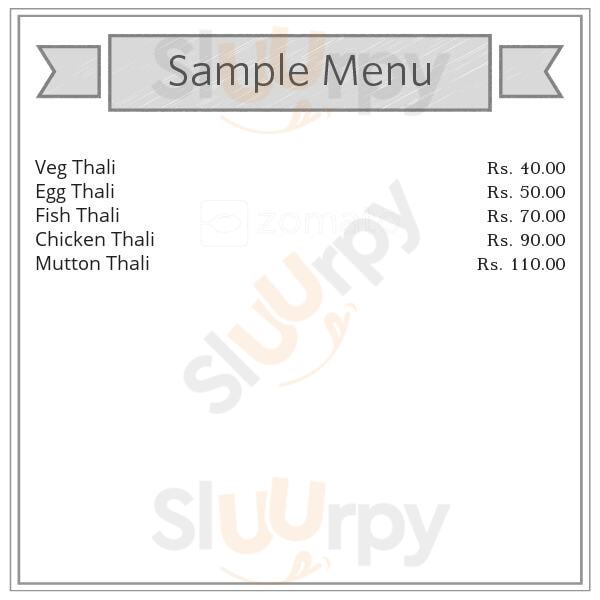 Jaganmata Bhojanalay Kolkata (Calcutta) Menu - 1