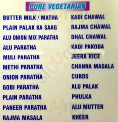 Bobby's Dhaba Bengaluru Menu - 1