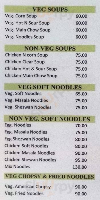 Food Zone 2 Fast Food Hyderabad Menu - 1