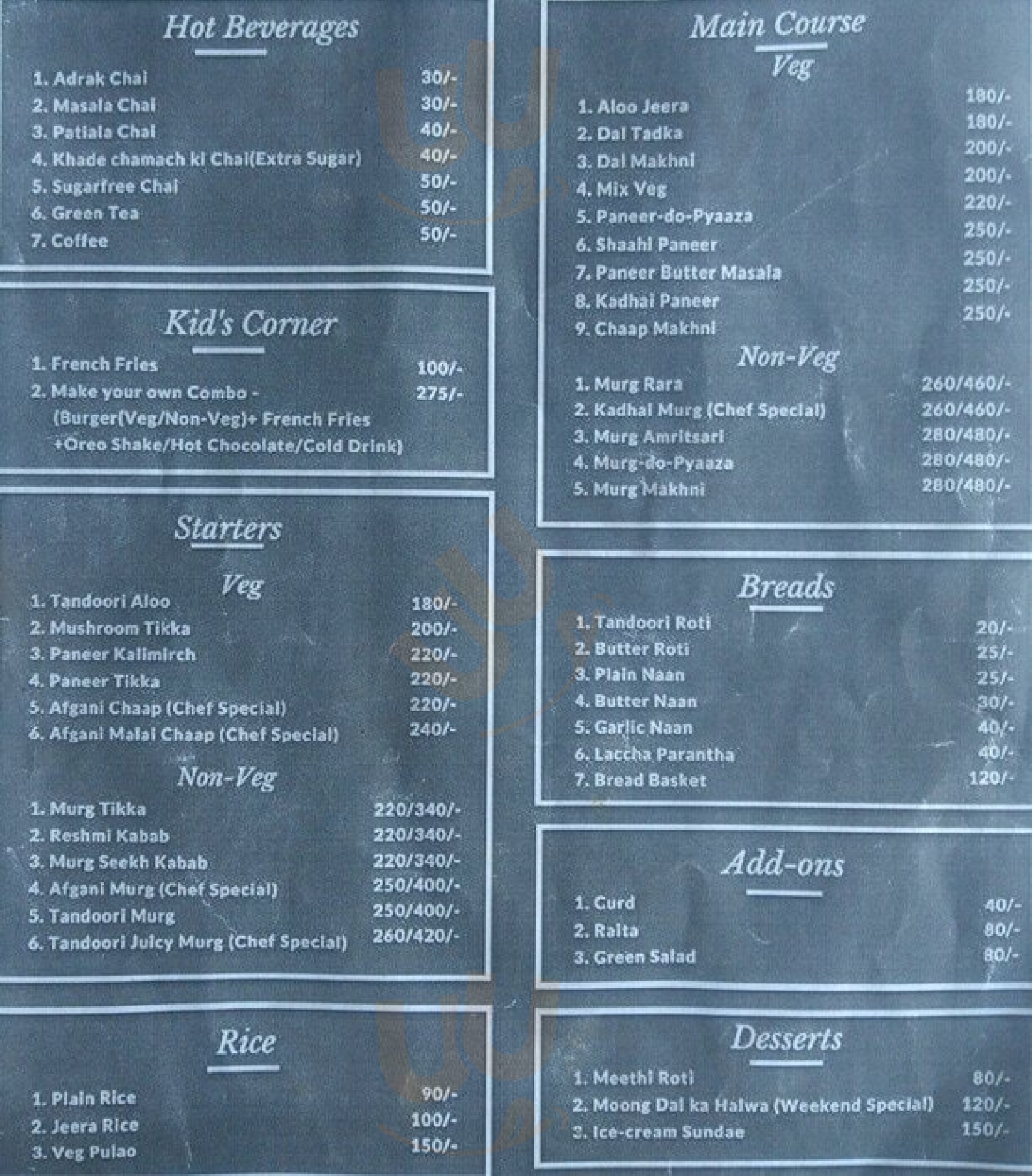 The Recycle Cafe Gurugram (Gurgaon) Menu - 1