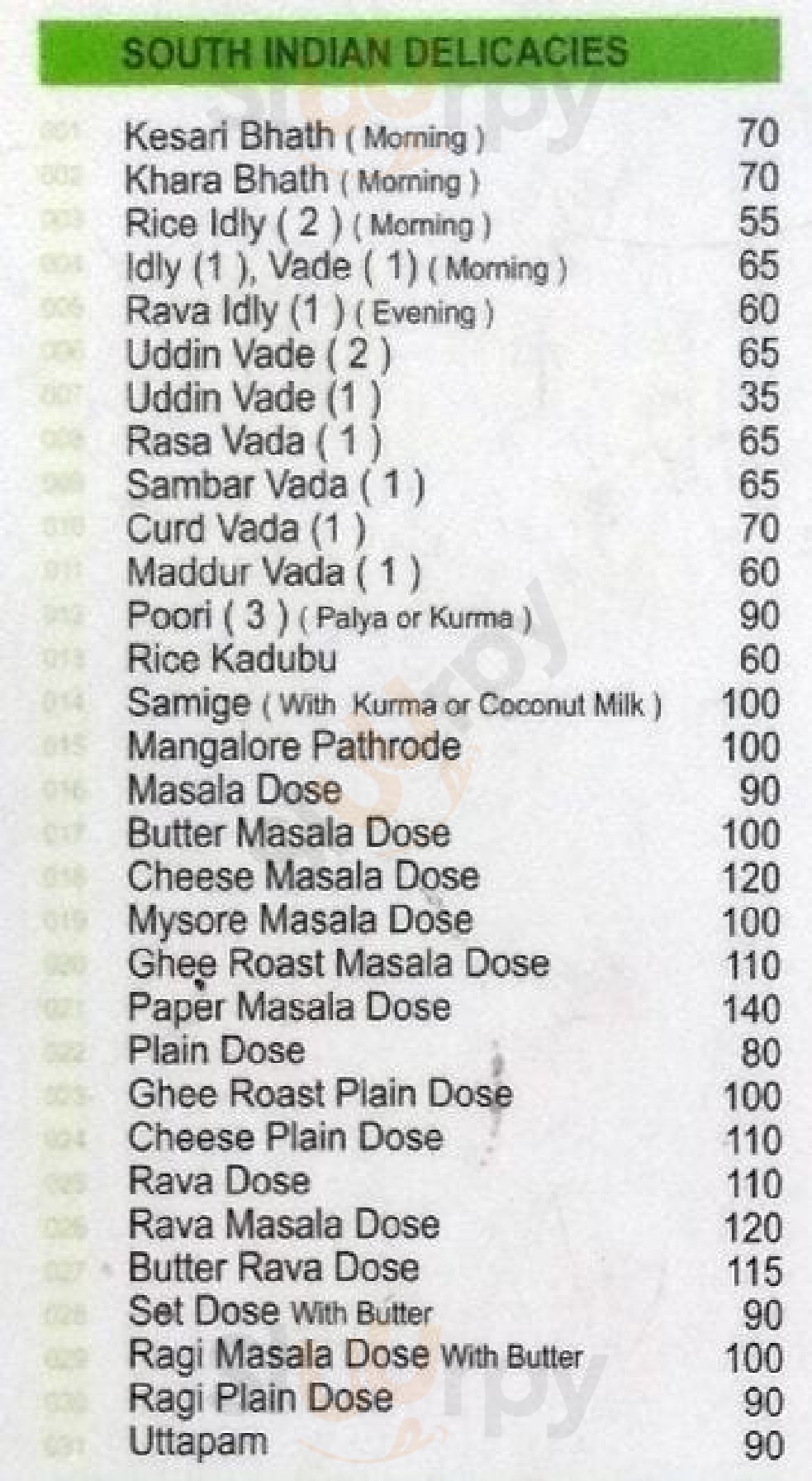 Woody's Bengaluru Menu - 1