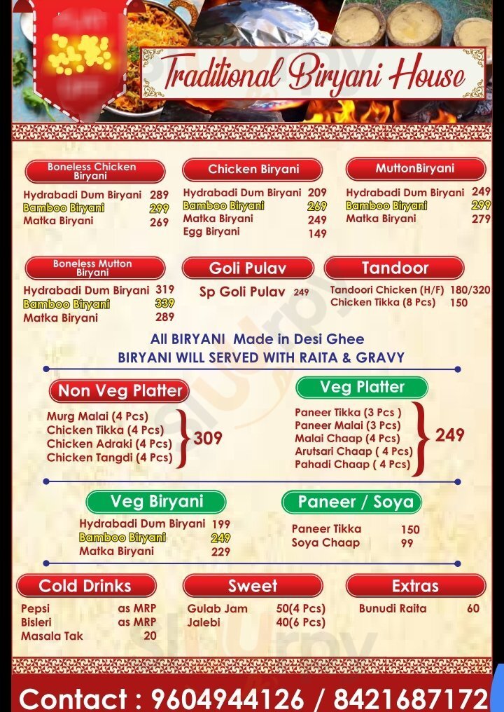 S.r. Biryani House Pune Menu - 1