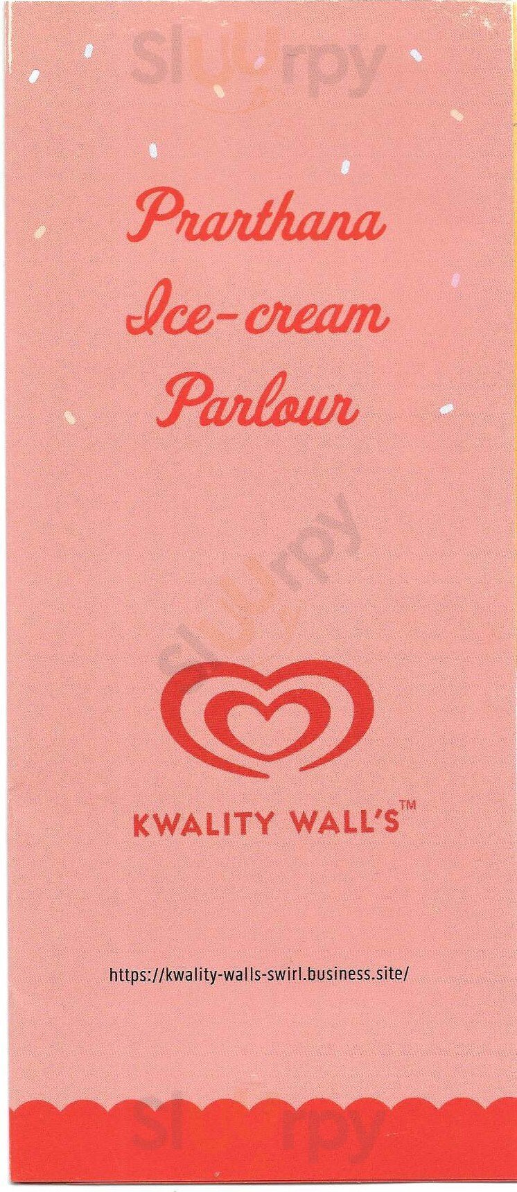 Kwality Wall's Swirl's Pune Menu - 1