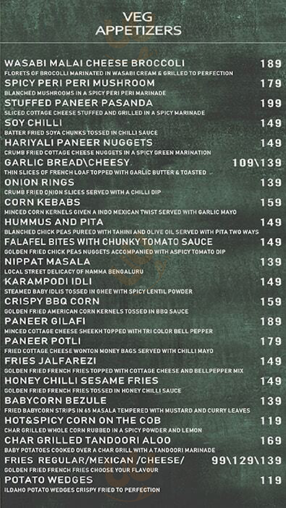 Seven Ate Nine Bengaluru Menu - 1