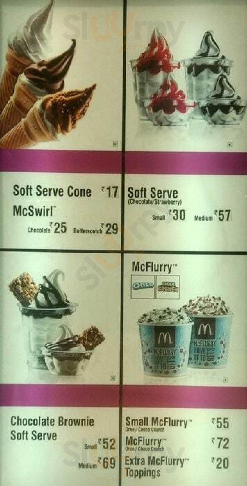 Mcdonald's Gurugram (Gurgaon) Menu - 1