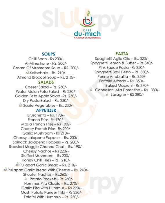 Cafe Du-mich Pune Menu - 1