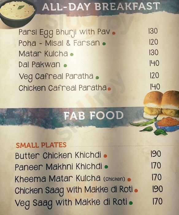 Tata Cha Bengaluru Menu - 1