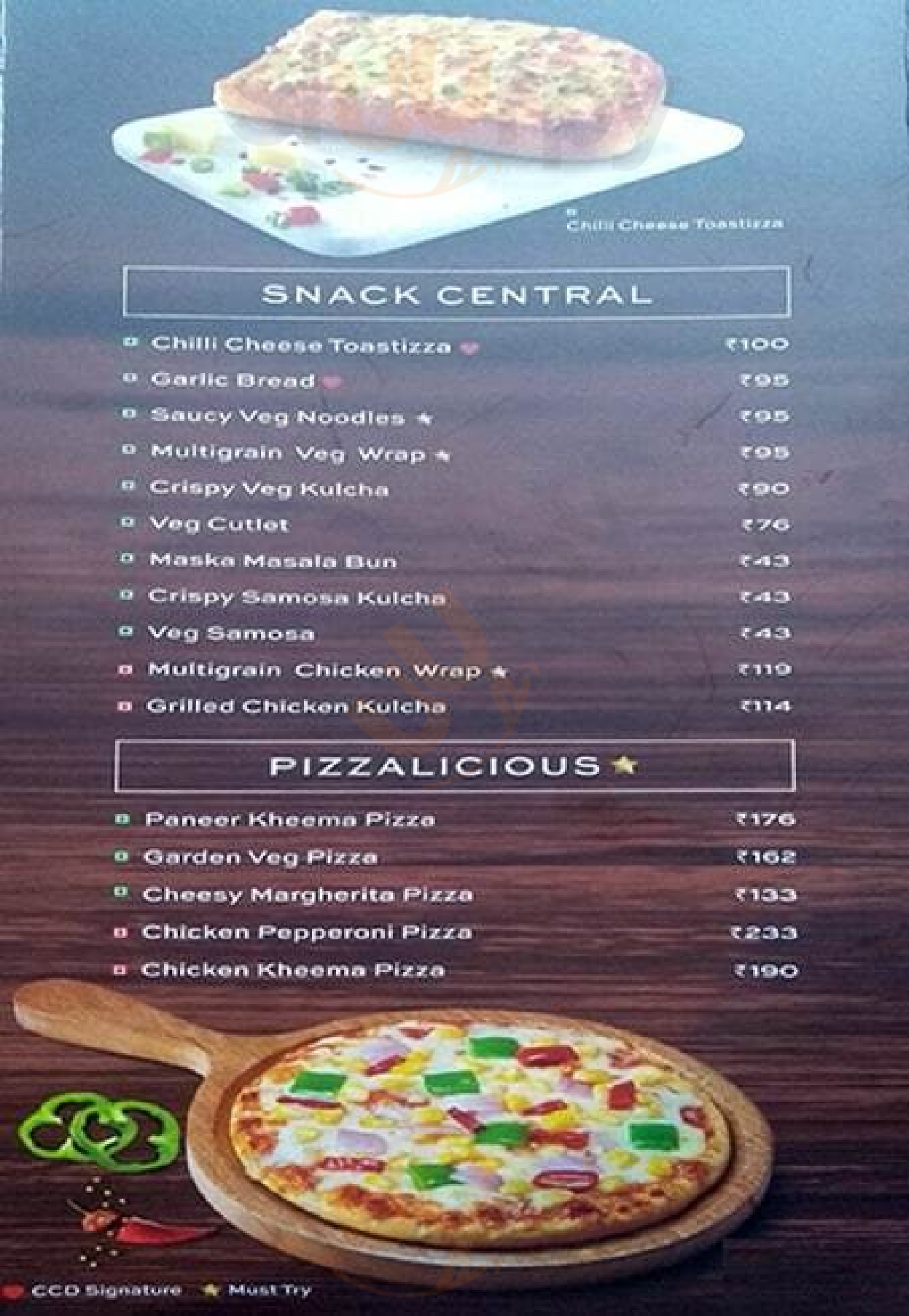 Cafe Coffee Day Chennai (Madras) Menu - 1