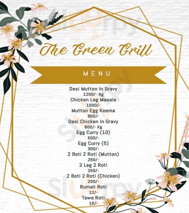 The Green Grill Jaipur Menu - 1