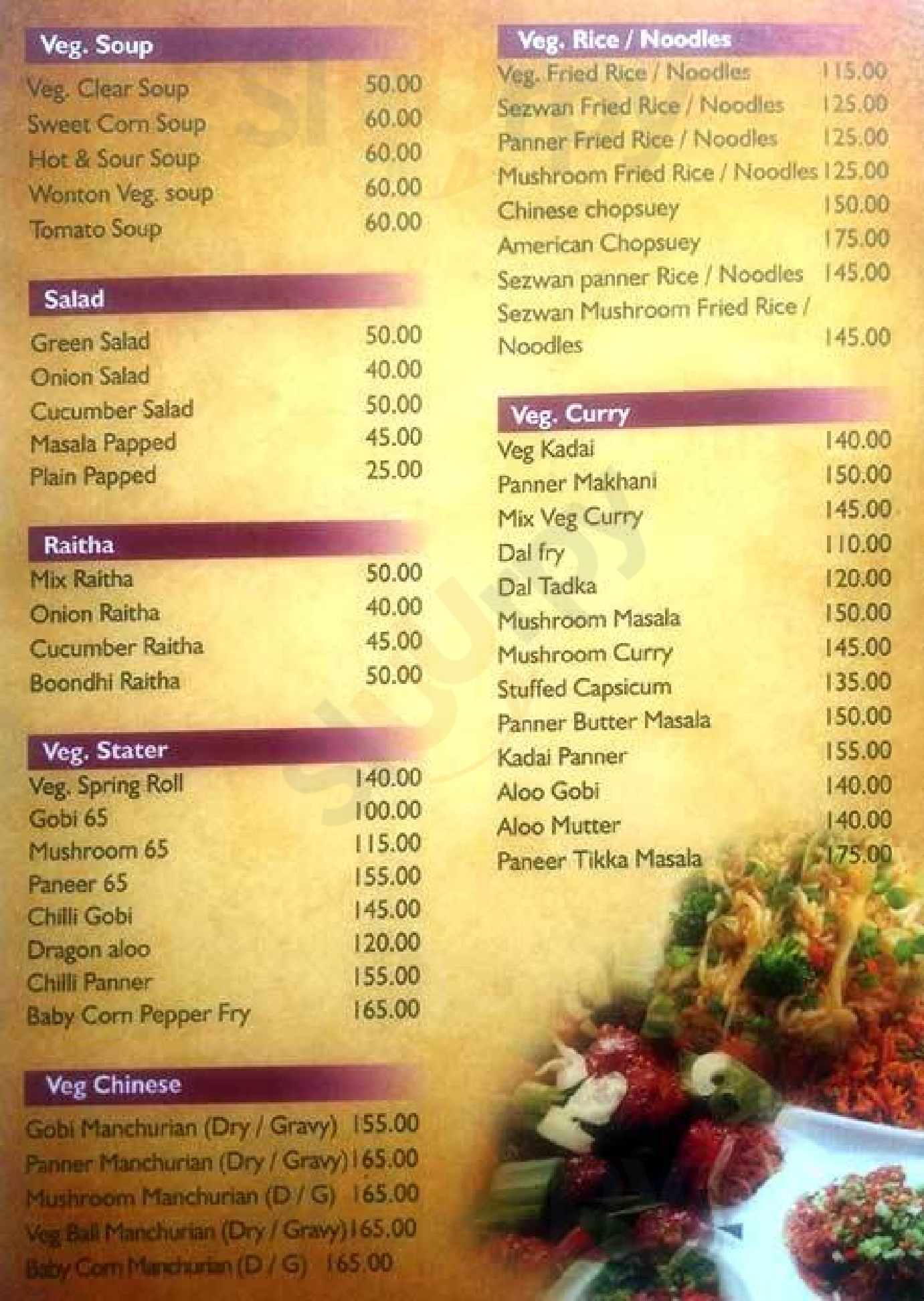 Ruchi Kabab Chennai (Madras) Menu - 1