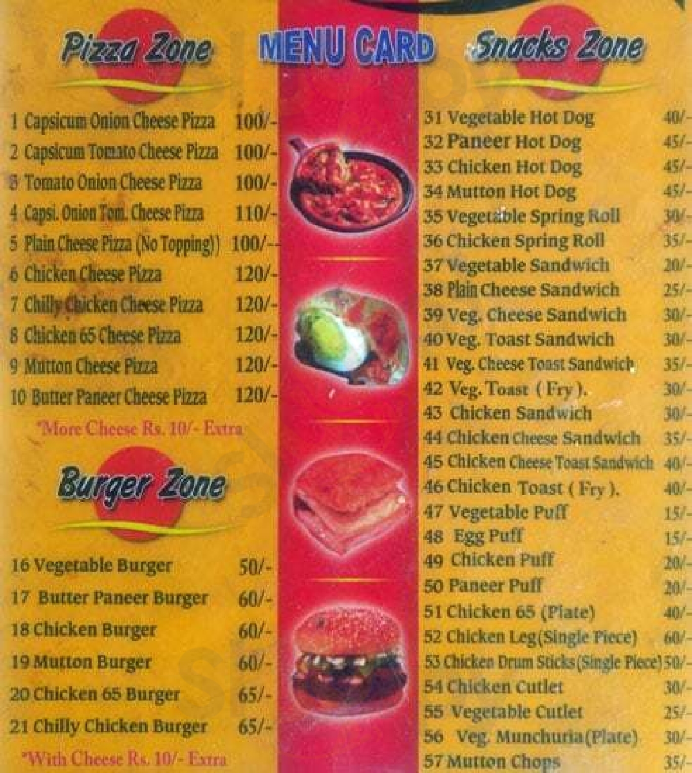 New Bake Zone Hyderabad Menu - 1