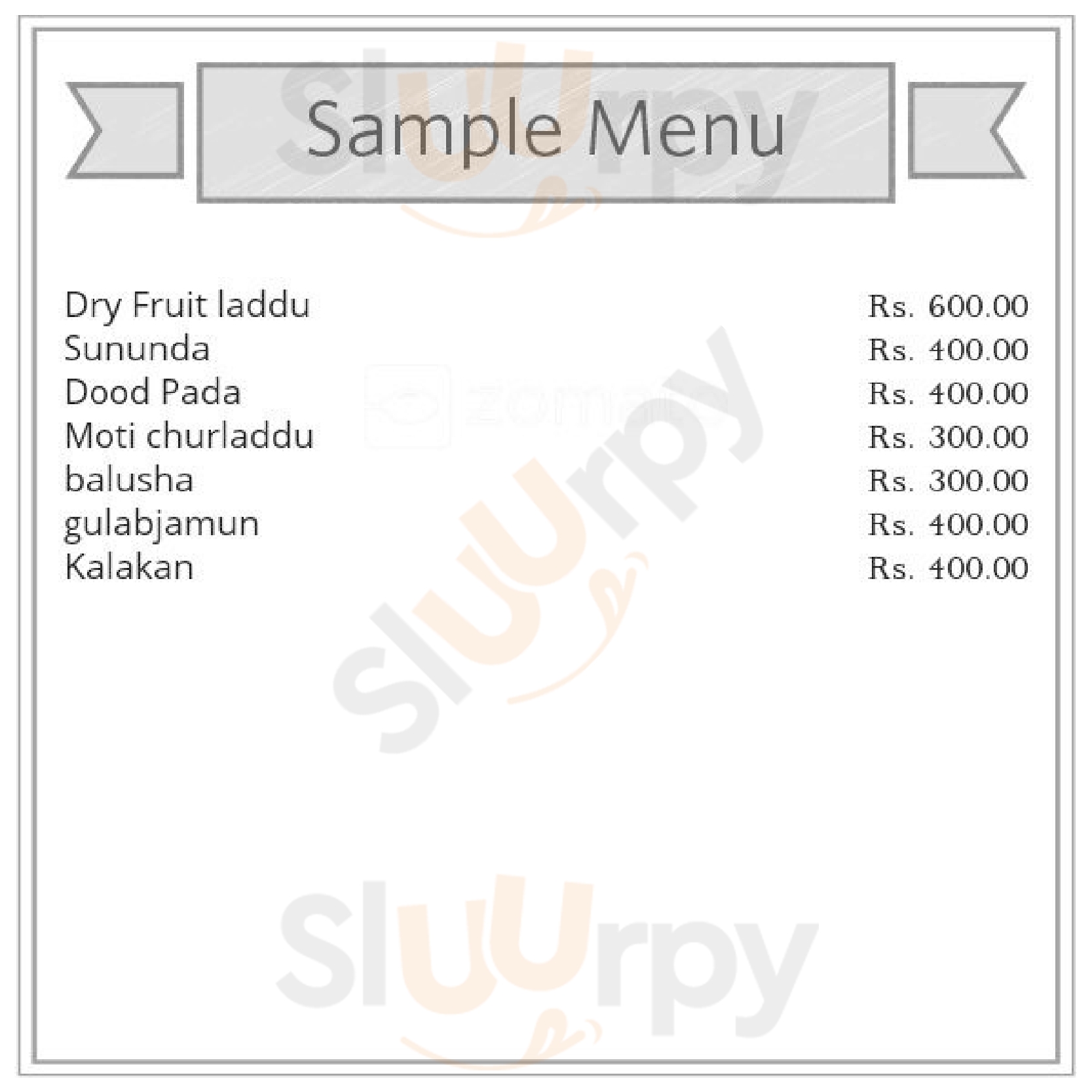 Sai Anshu Swagruha Food Hyderabad Menu - 1