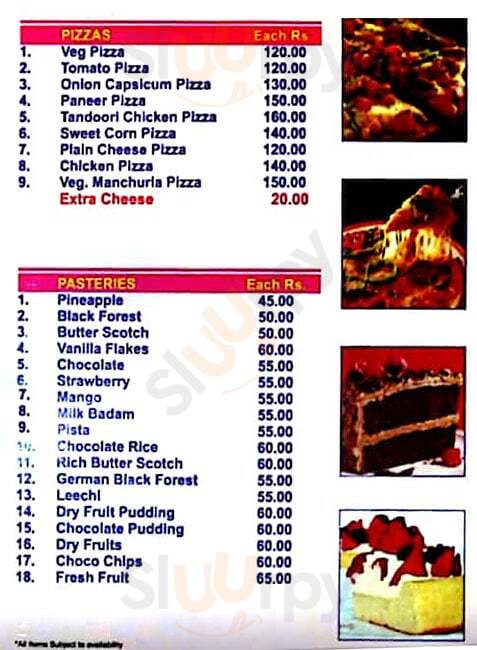 Caramel Bakers Hyderabad Menu - 1