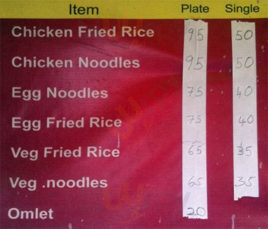 Kgn Chinese Fast Food Hyderabad Menu - 1