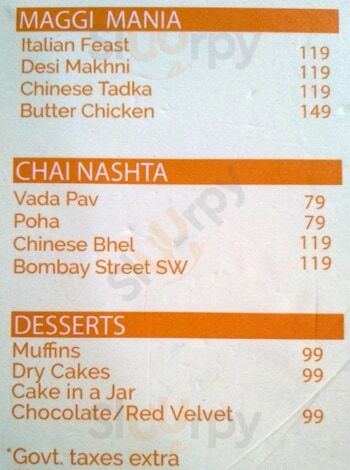 Tea Halt Gurugram (Gurgaon) Menu - 1