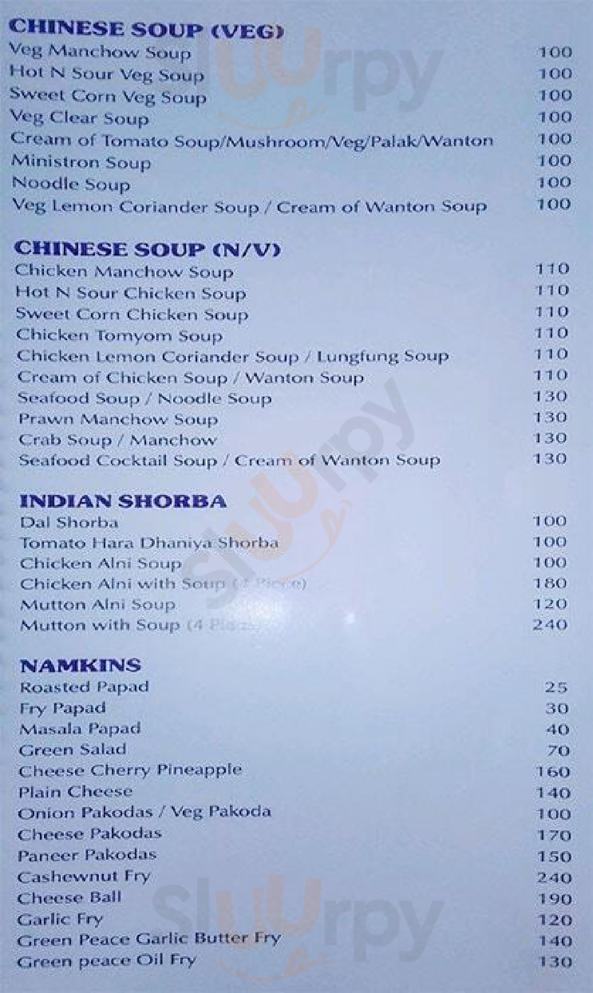 Kaveri Sea Food Pune Menu - 1