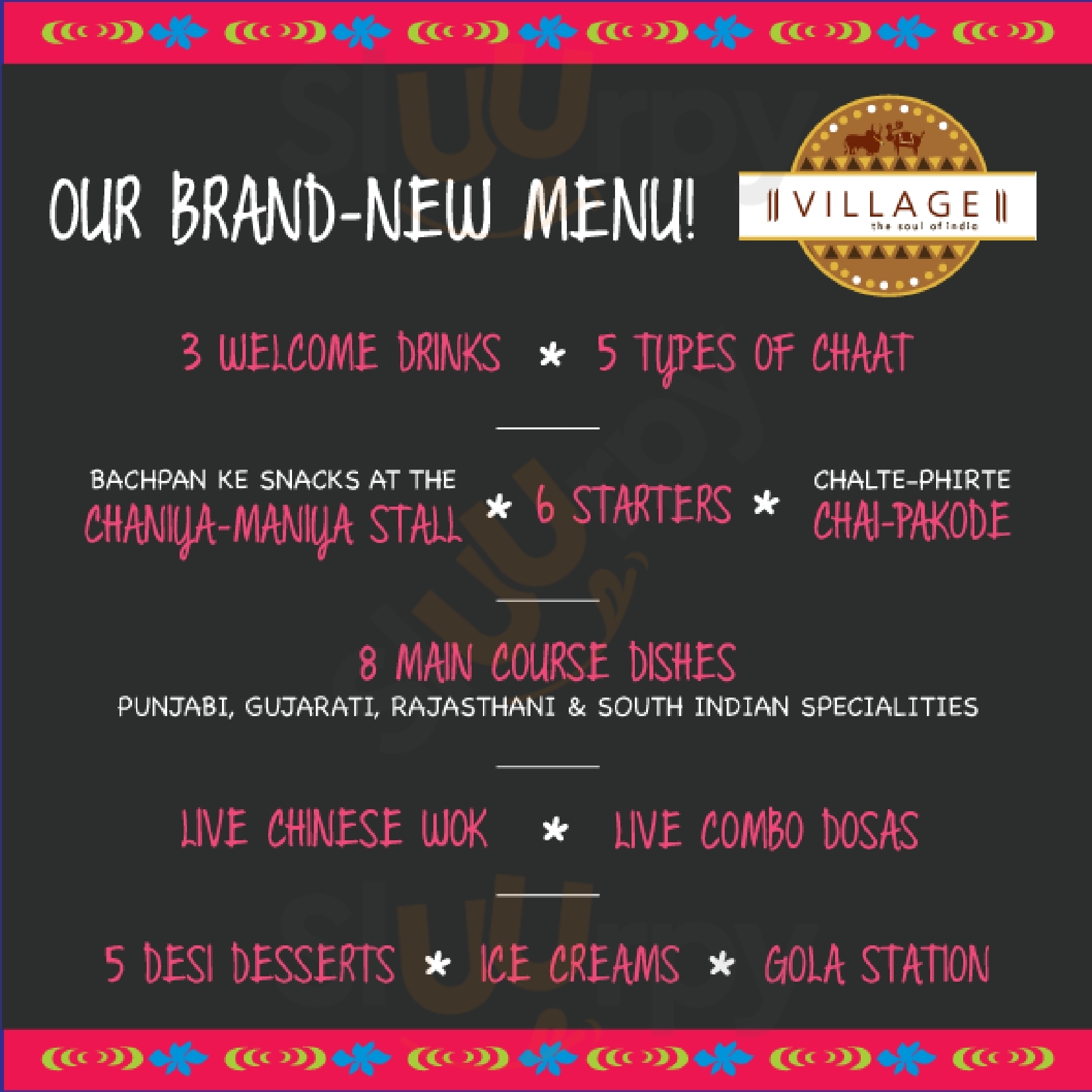 Village - The Soul Of India Bengaluru Menu - 1