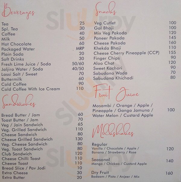 Shree Ganesh Pure Veg Pune Menu - 1