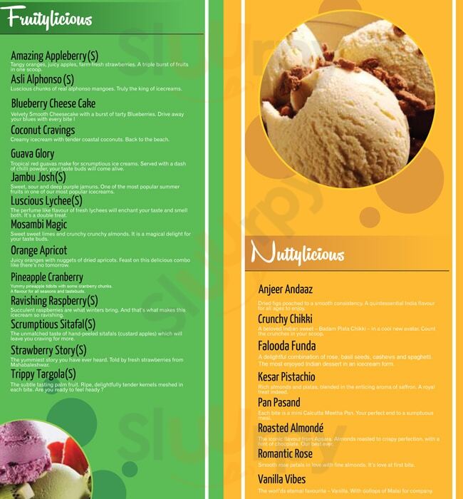 Apsara Ice Creams Kukatpally Hyderabad Menu - 1