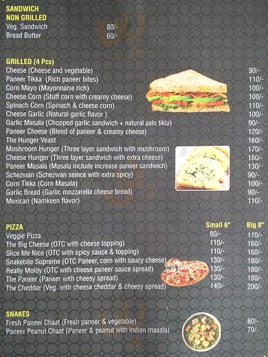 Mickey Mouse Cafe Jaipur Menu - 1