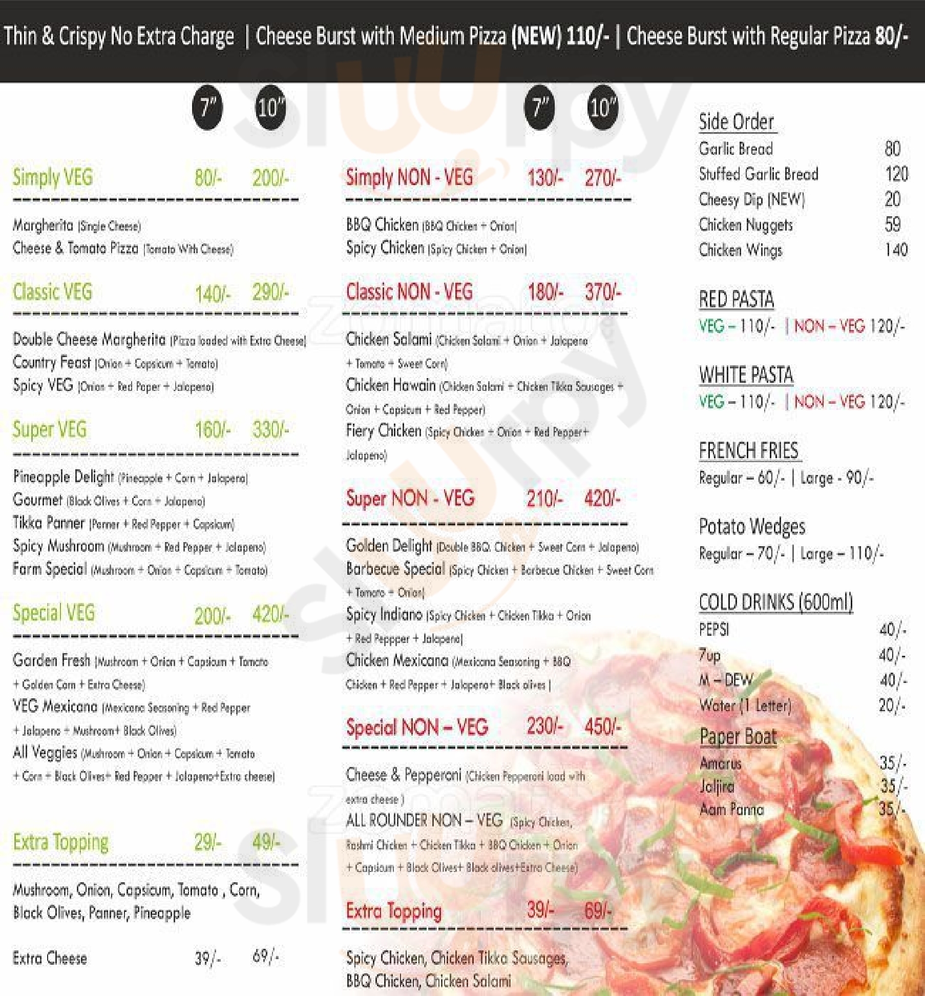 Yem Pizza Pune Menu - 1