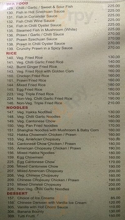 Ashoka Restaurant Kolkata (Calcutta) Menu - 1