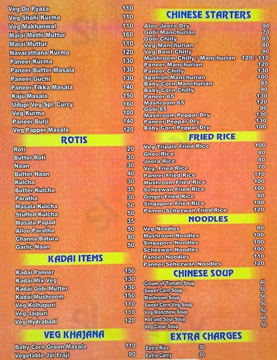 Udupi Veg Bengaluru Menu - 1