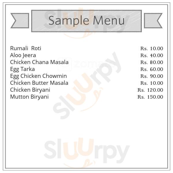 Bharadwaj Restaurant Kolkata (Calcutta) Menu - 1