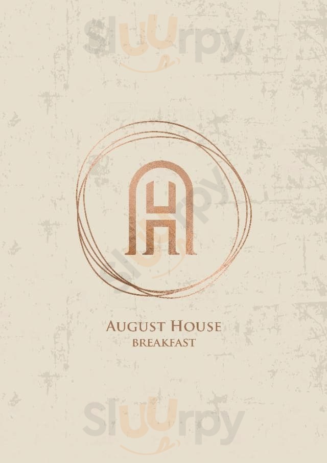 August House Jaipur Menu - 1