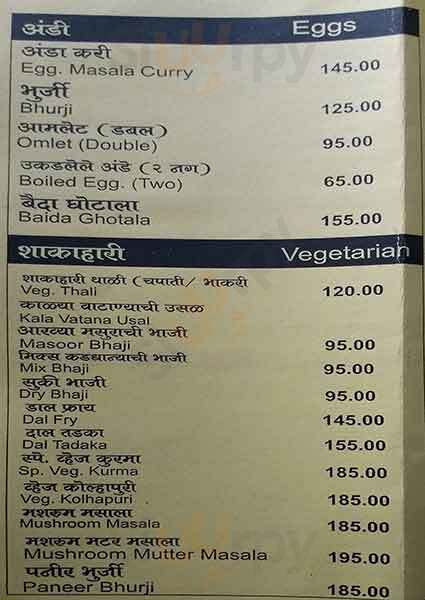 Malwan Samudra Pune Menu - 1