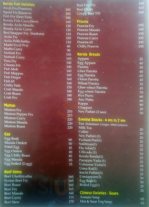 Kottaram Chennai (Madras) Menu - 1