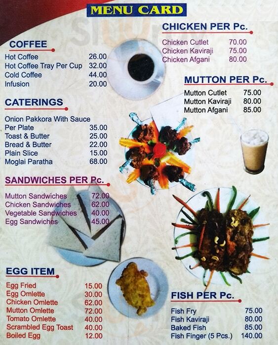 Indian Coffee House Kolkata (Calcutta) Menu - 1