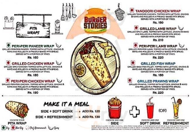 Burger Stories Hyderabad Menu - 1