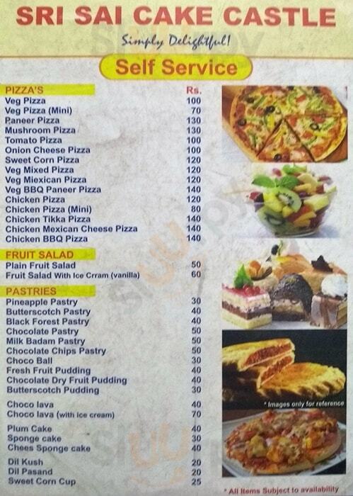 Cake Castle Hyderabad Menu - 1