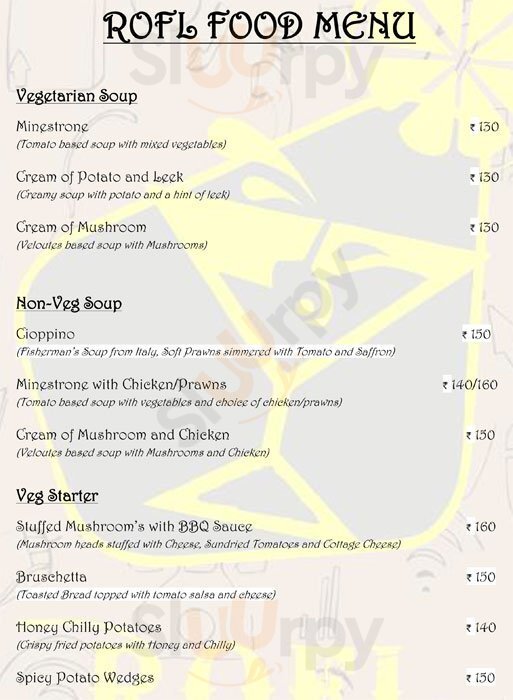 Rendezvous Of Food Lovers Pune Menu - 1