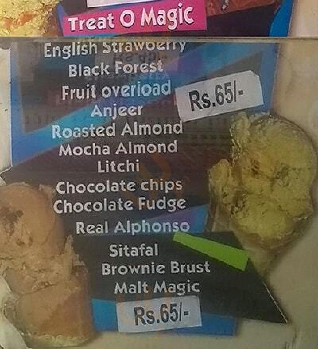 Meridian Ice Cream Pune Menu - 1