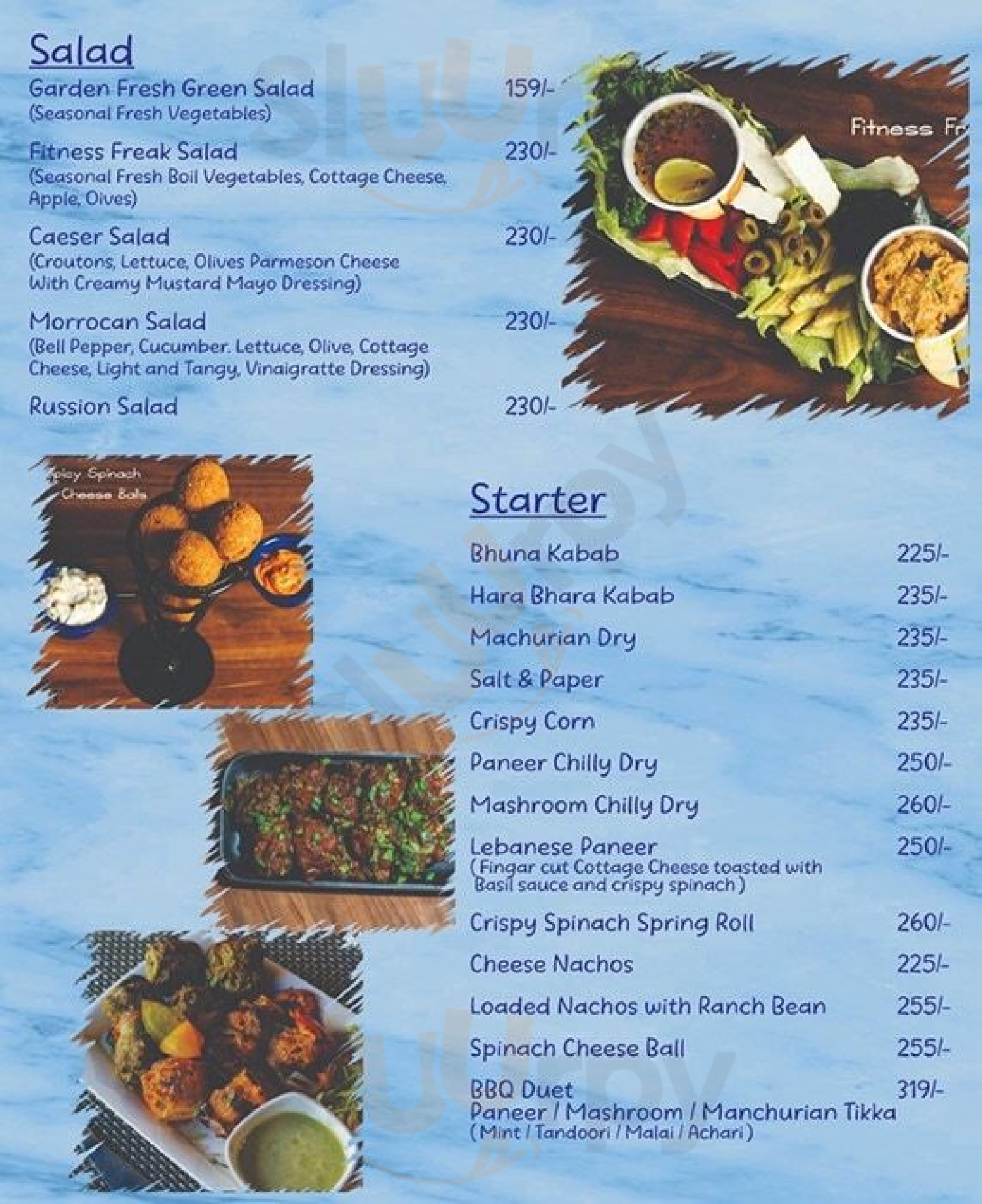 Unique Eats Restro Cafe Ahmedabad Menu - 1