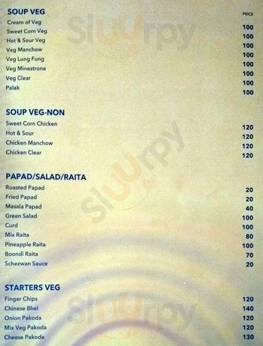 Pushpak Restaurant & Bar Pune Menu - 1