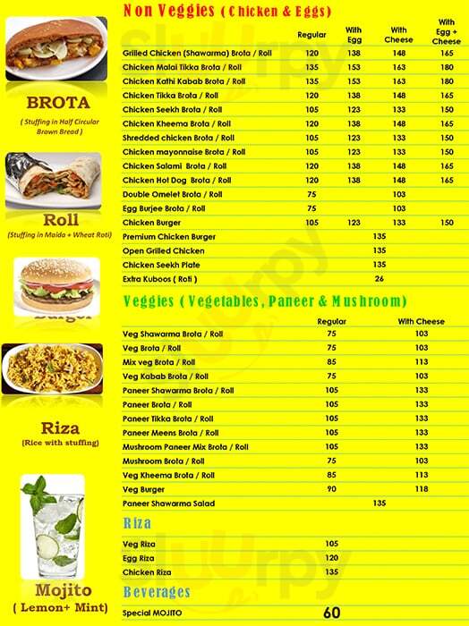 Brota Pune Menu - 1