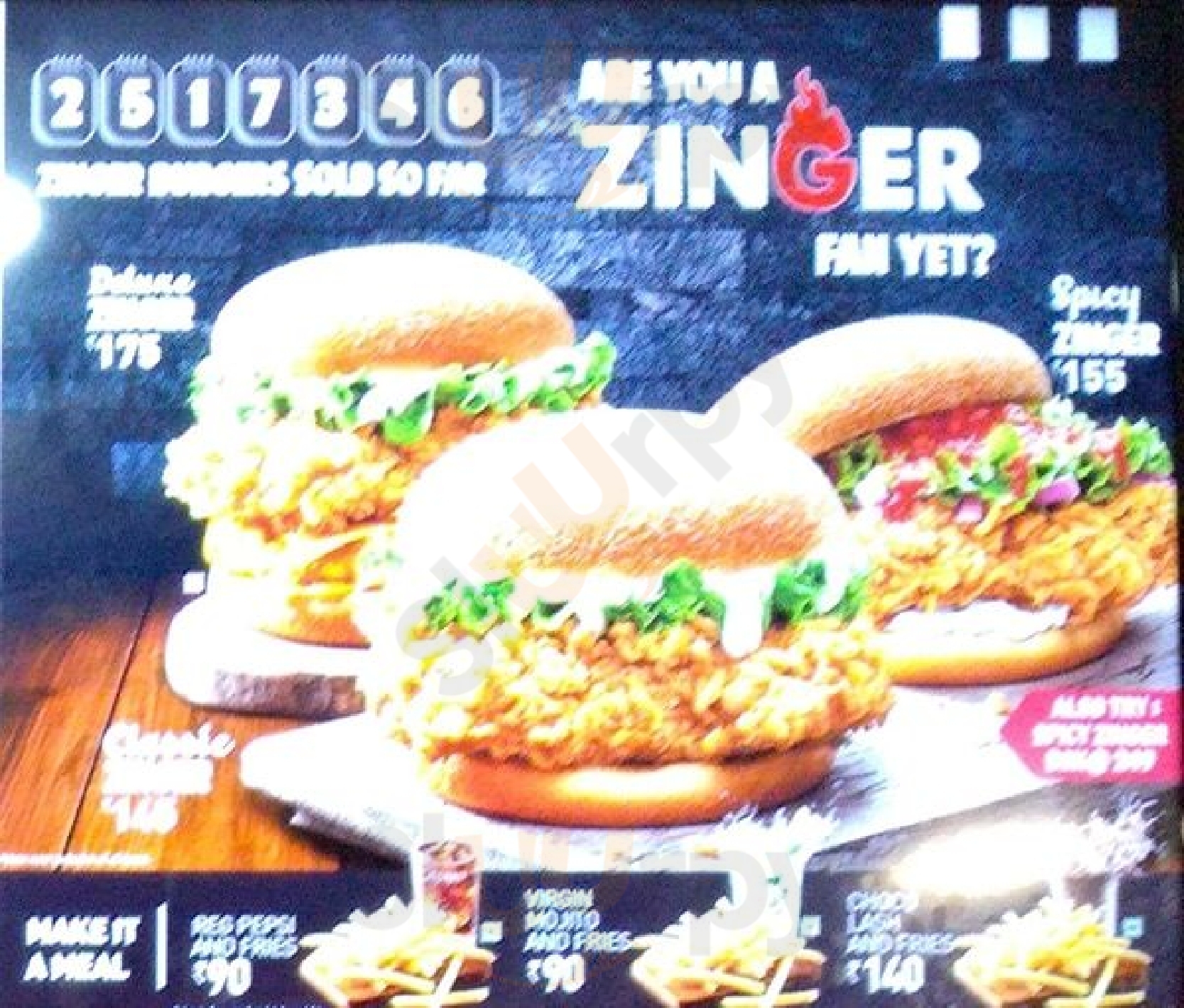 Kfc Bengaluru Menu - 1