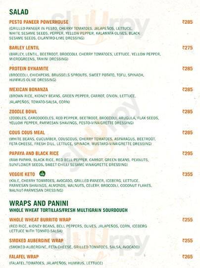 Leafy Affair Kolkata (Calcutta) Menu - 1