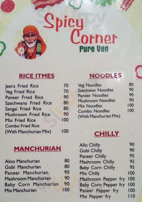 Spicy Corner Bengaluru Menu - 1