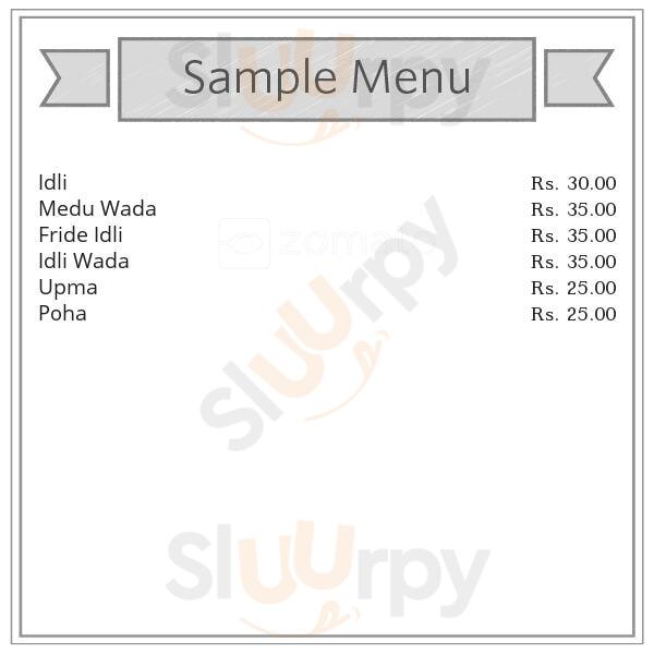 Sundaram Idli House Pune Menu - 1