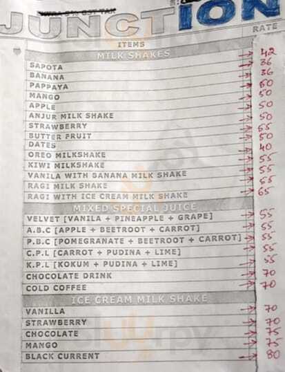 Juice Junction Bengaluru Menu - 1