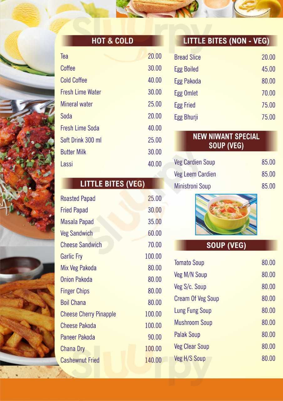 Niwant Garden Pune Menu - 1