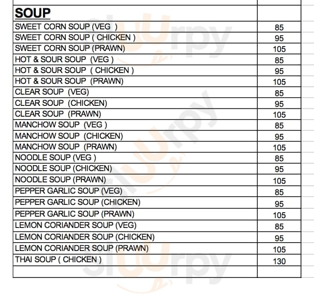 Swarnachura Kolkata (Calcutta) Menu - 1