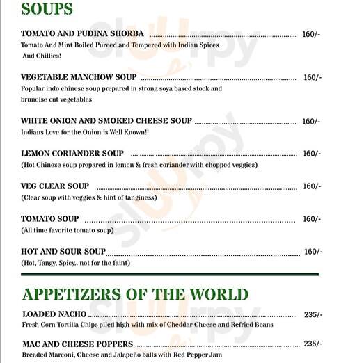 The Vegetable Pune Menu - 1