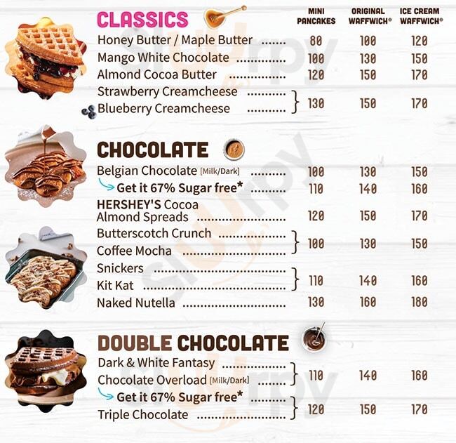 Belgian Waffle Chennai (Madras) Menu - 1