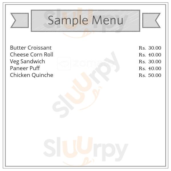 Just Baked Kolkata (Calcutta) Menu - 1