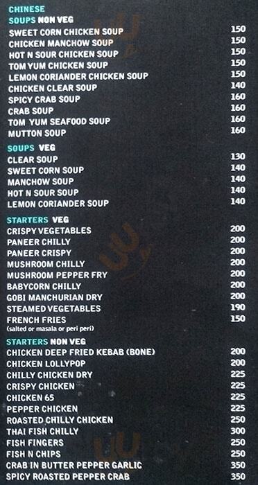 Anupam's Coastal Express Bengaluru Menu - 1